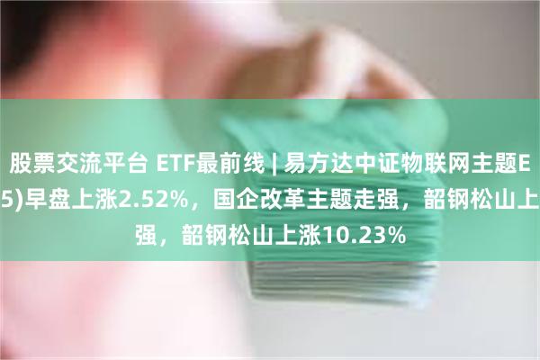 股票交流平台 ETF最前线 | 易方达中证物联网主题ETF(159895)早盘上涨2.52%，国企改革主题走强，韶钢松山上涨10.23%